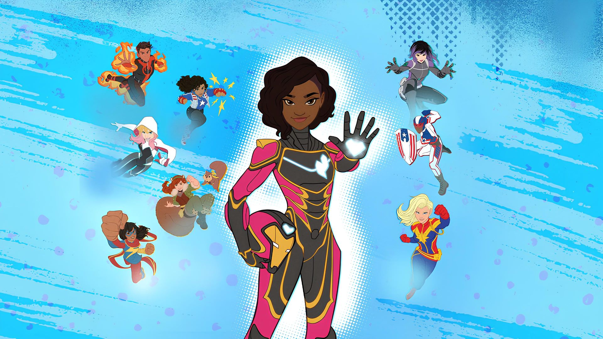 Marvel Rising: Initiation background