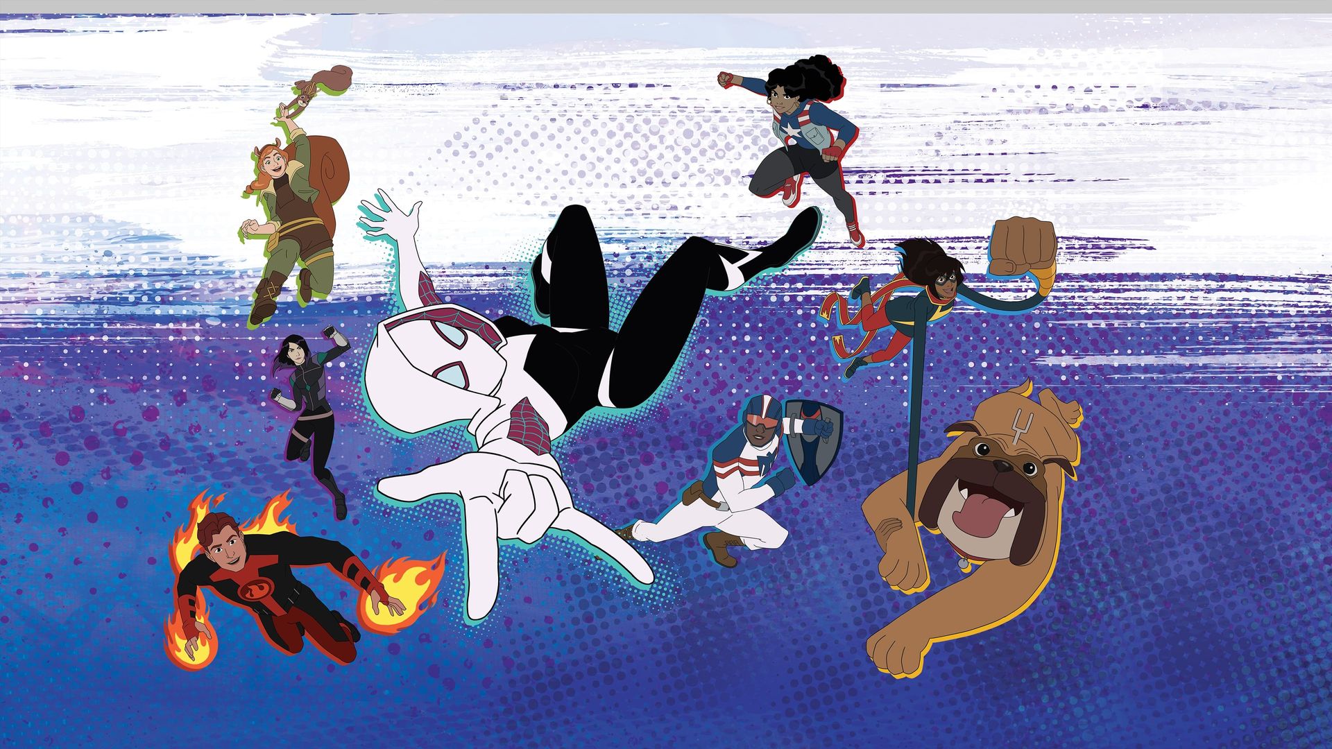 Marvel Rising: Initiation background