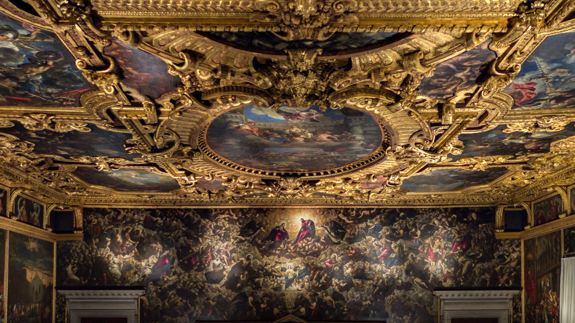 Tintoretto. A Rebel in Venice background