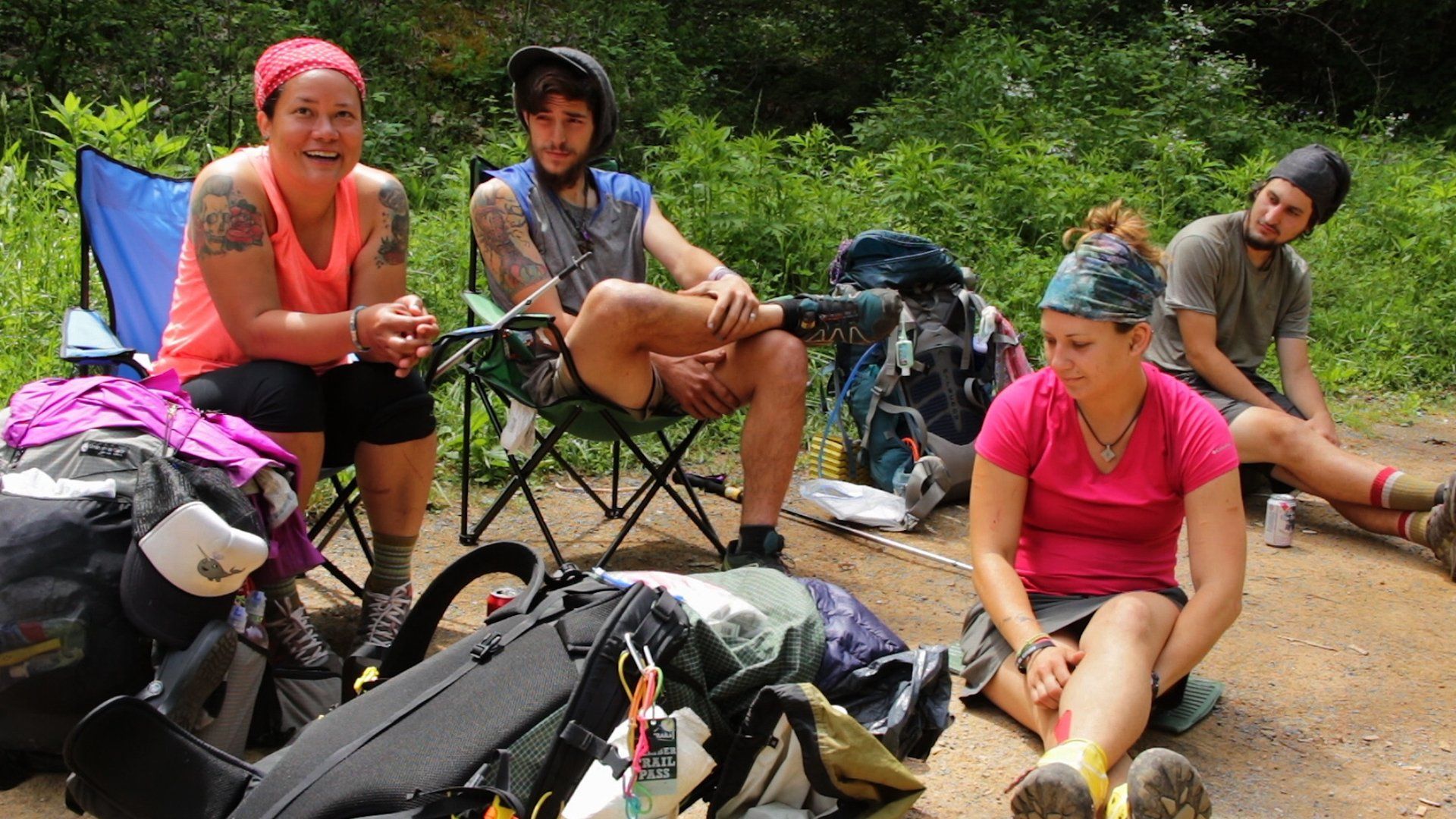 Barbarian Utopia: Encounters on the Appalachian Trail background