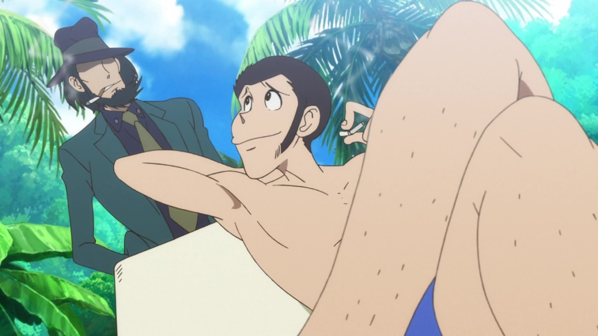 Lupin III: Goodbye Partner background