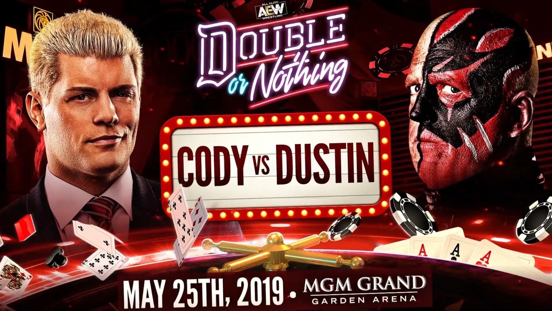 All Elite Wrestling: Double or Nothing background