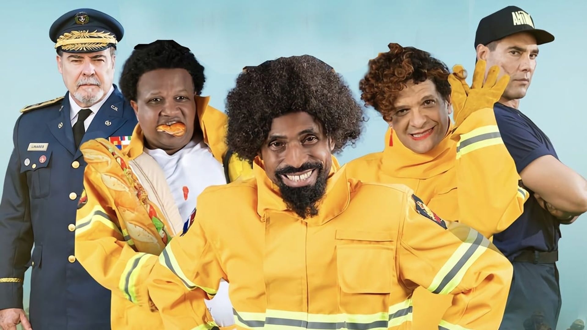 Super Bomberos background