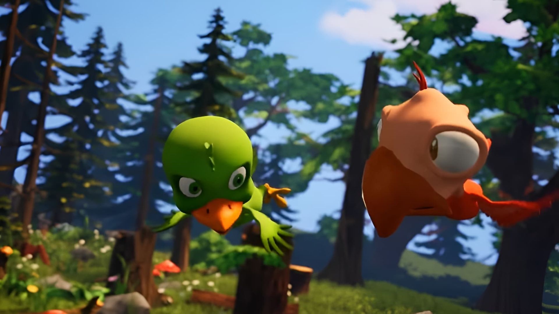 Feather Friends background