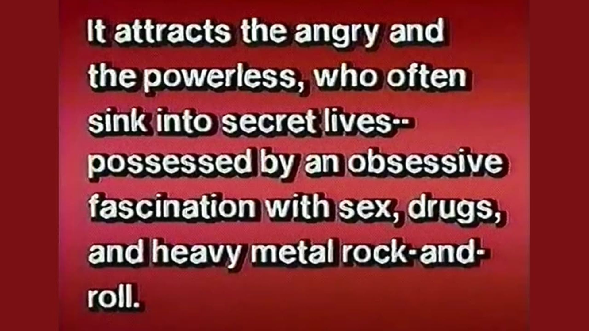 The Edge of Evil: The Rise of Satanism in North America background
