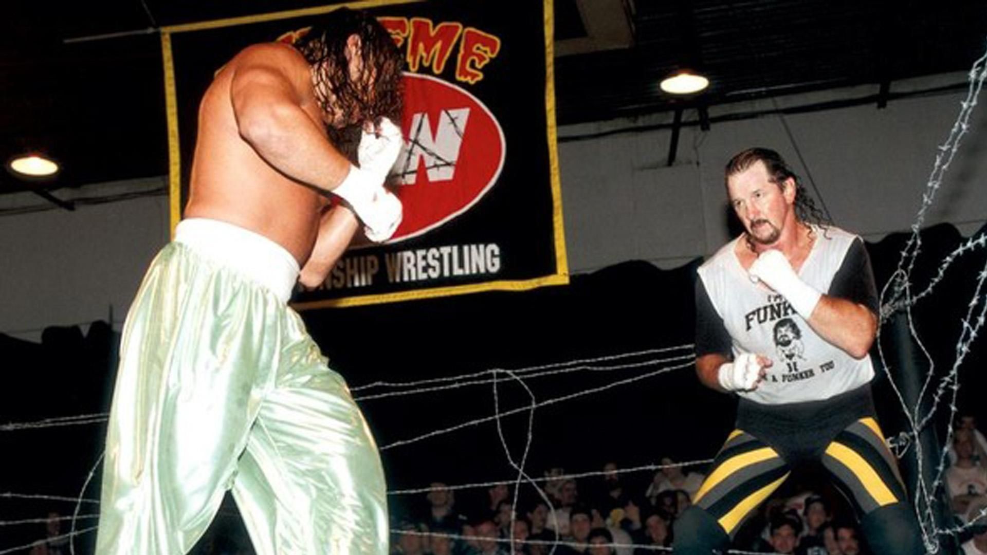ECW Born To Be Wired background