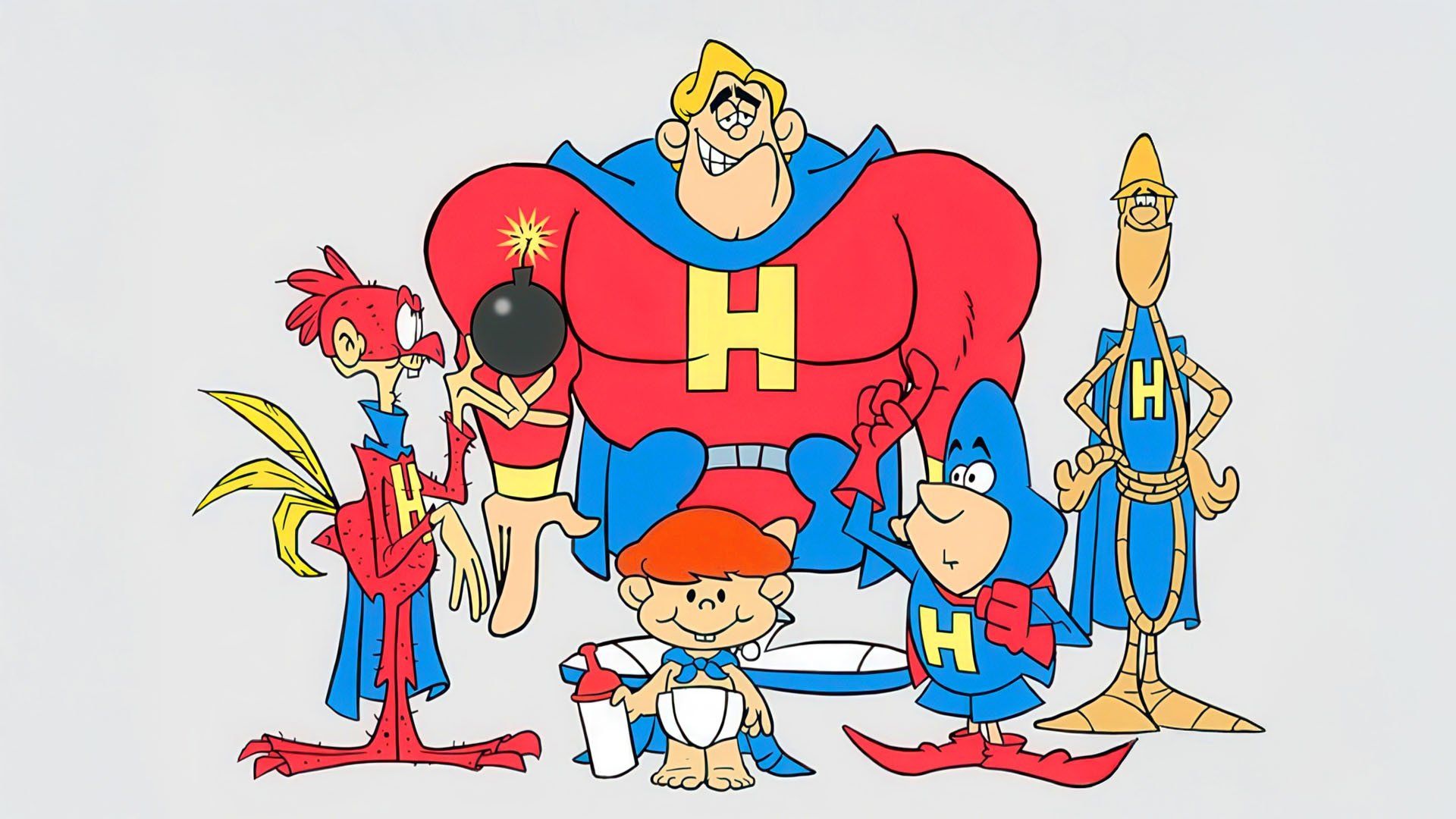 Mighty Heroes background