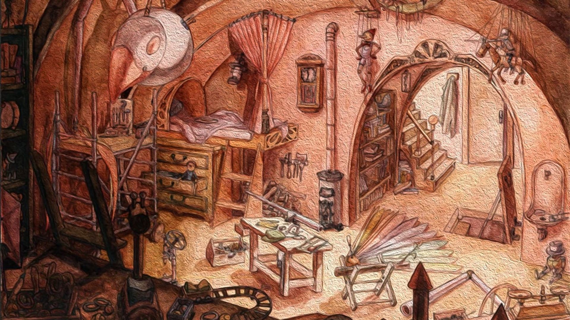Pinocchio background