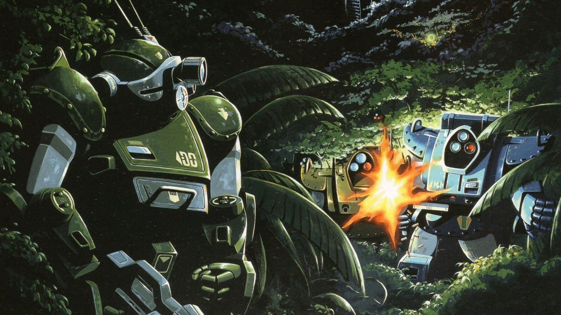 Armored Trooper VOTOMS background