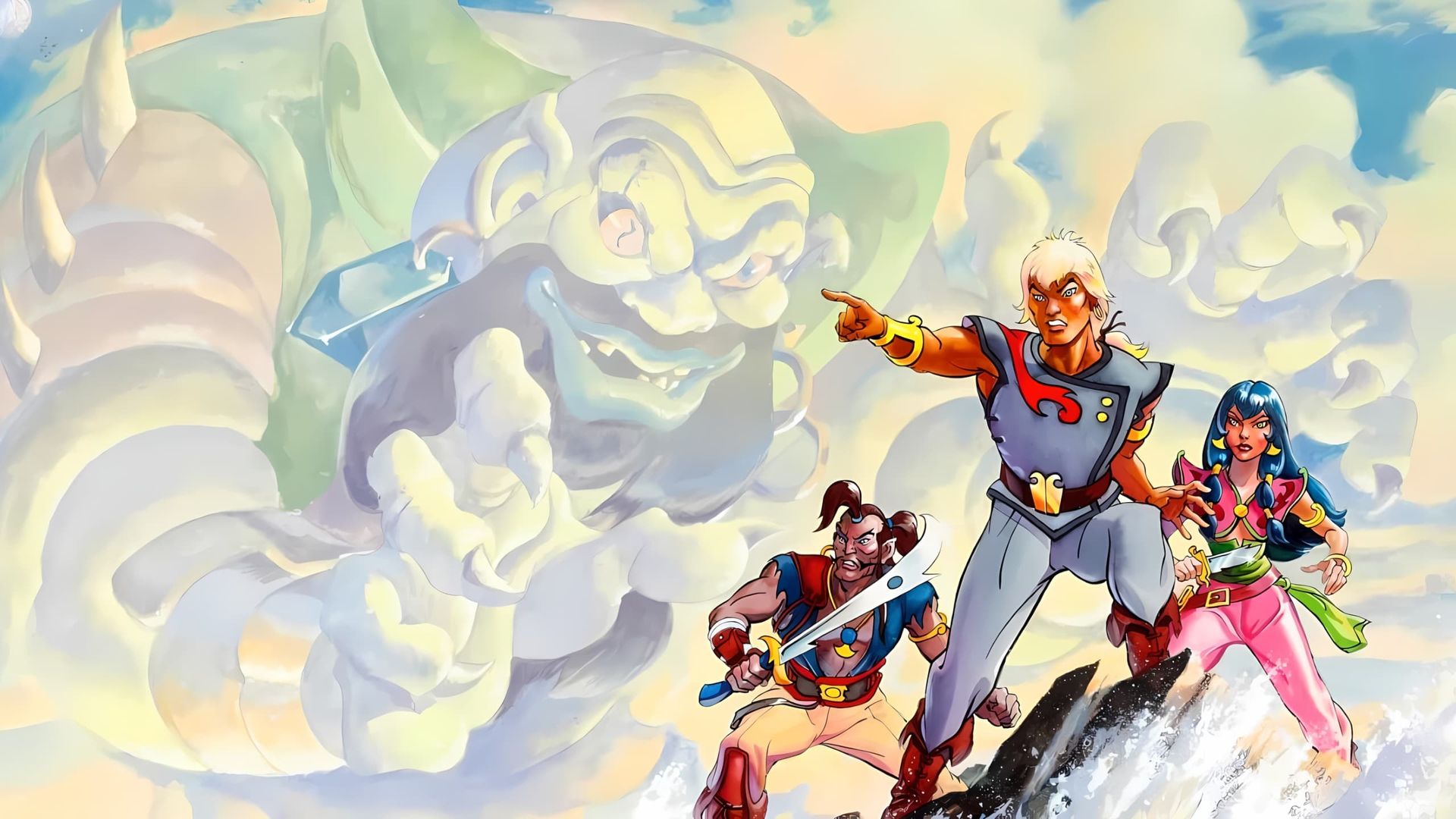 The Pirates of Dark Water background