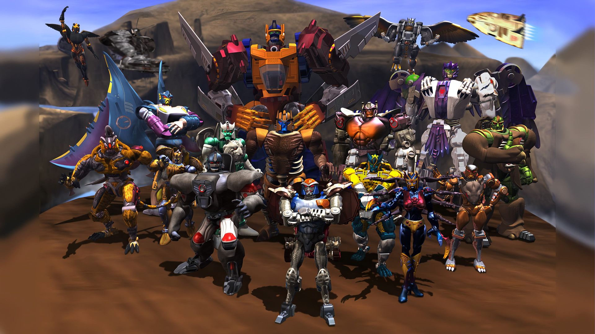 Beast Wars: Transformers background