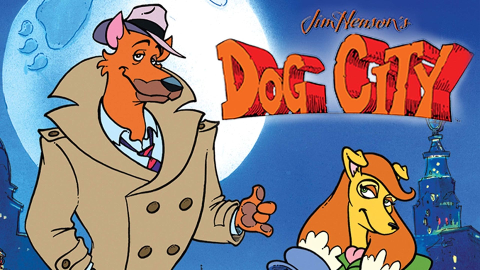 Dog City background