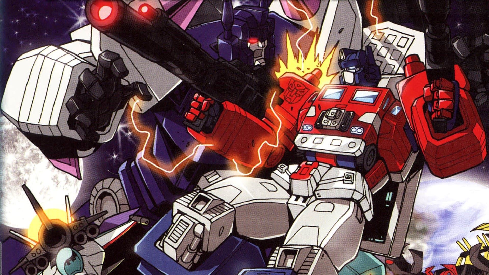 Transformers: Chôjin Master Force background
