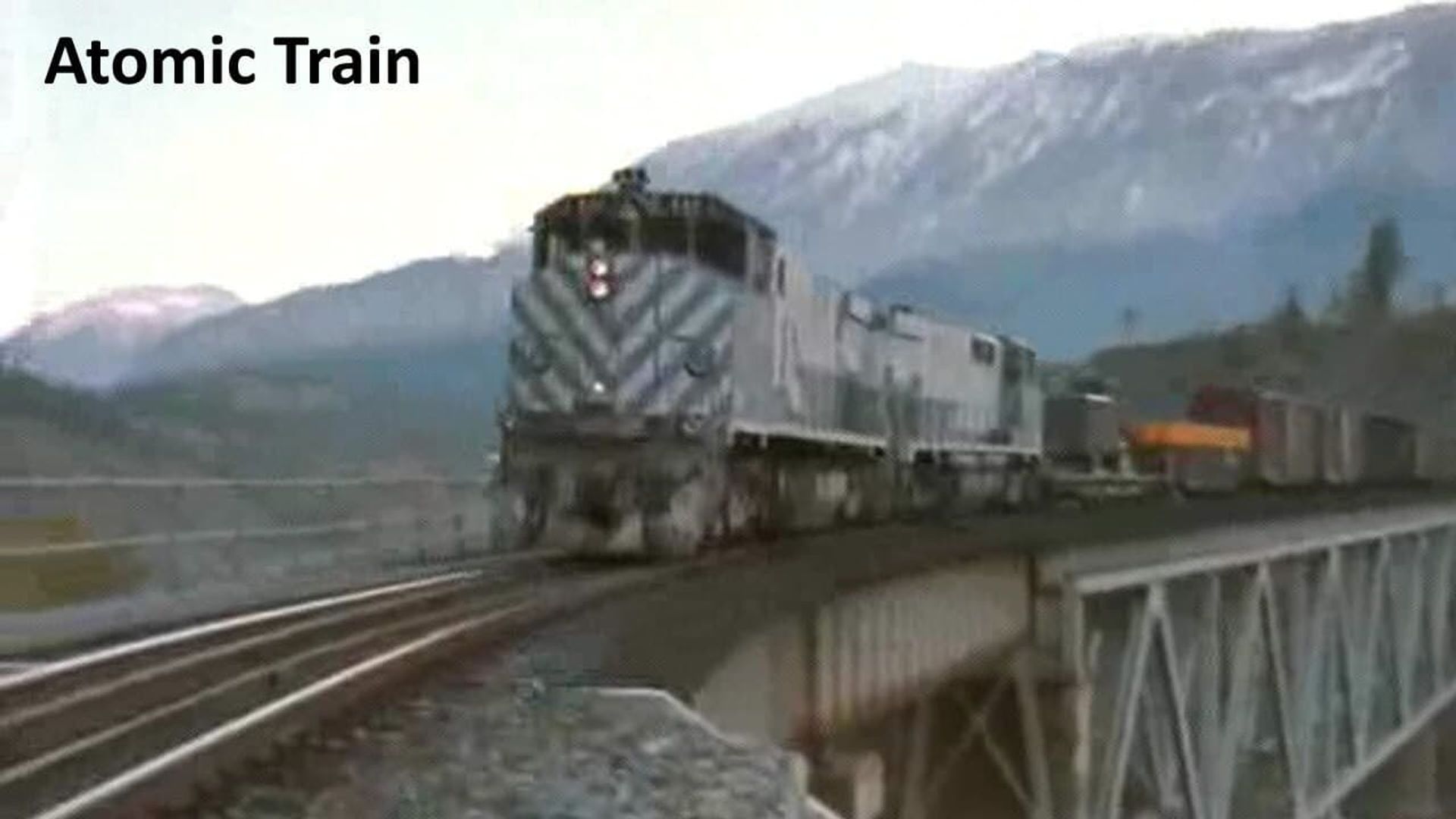 Atomic Train background