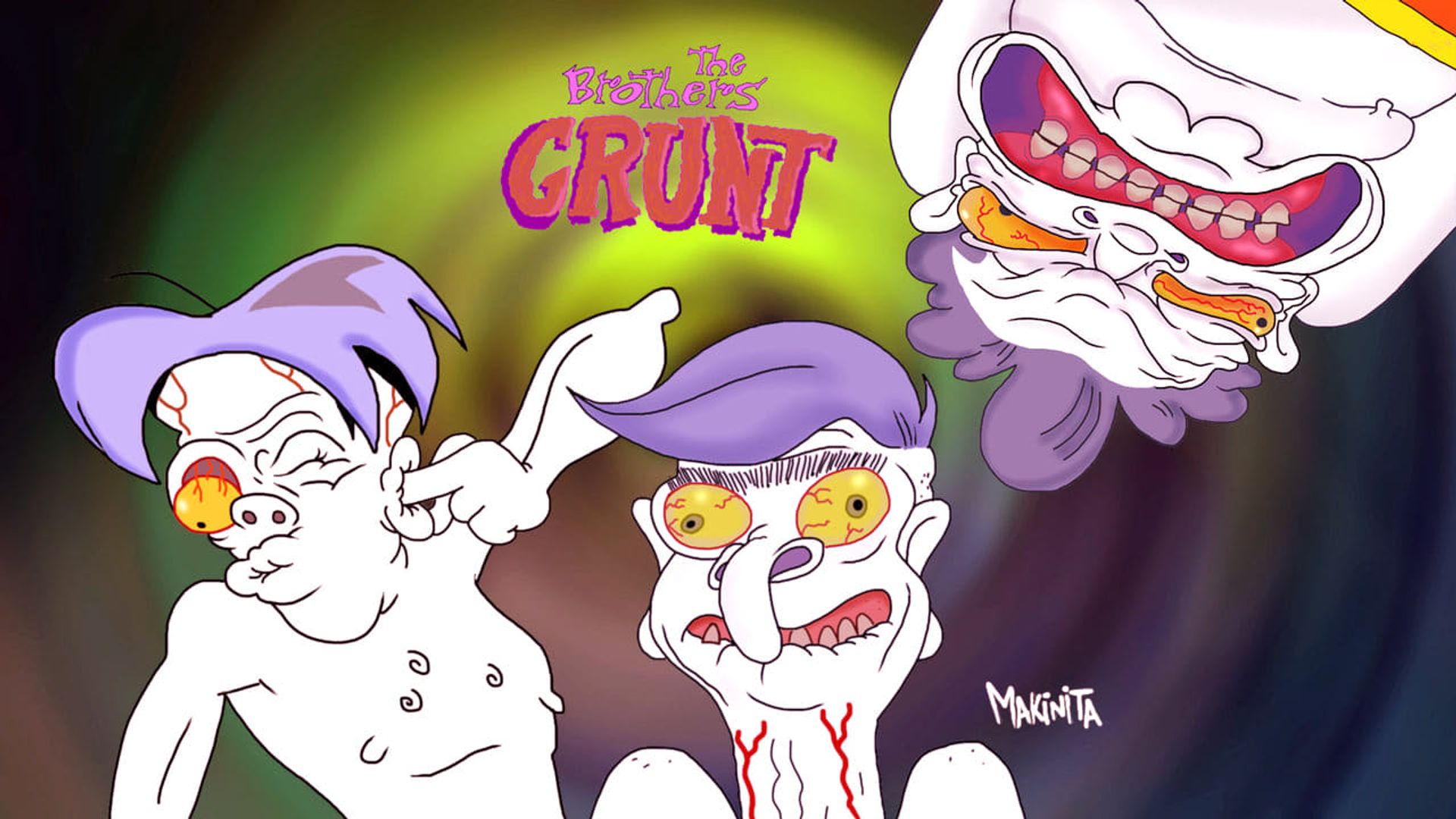 The Brothers Grunt background