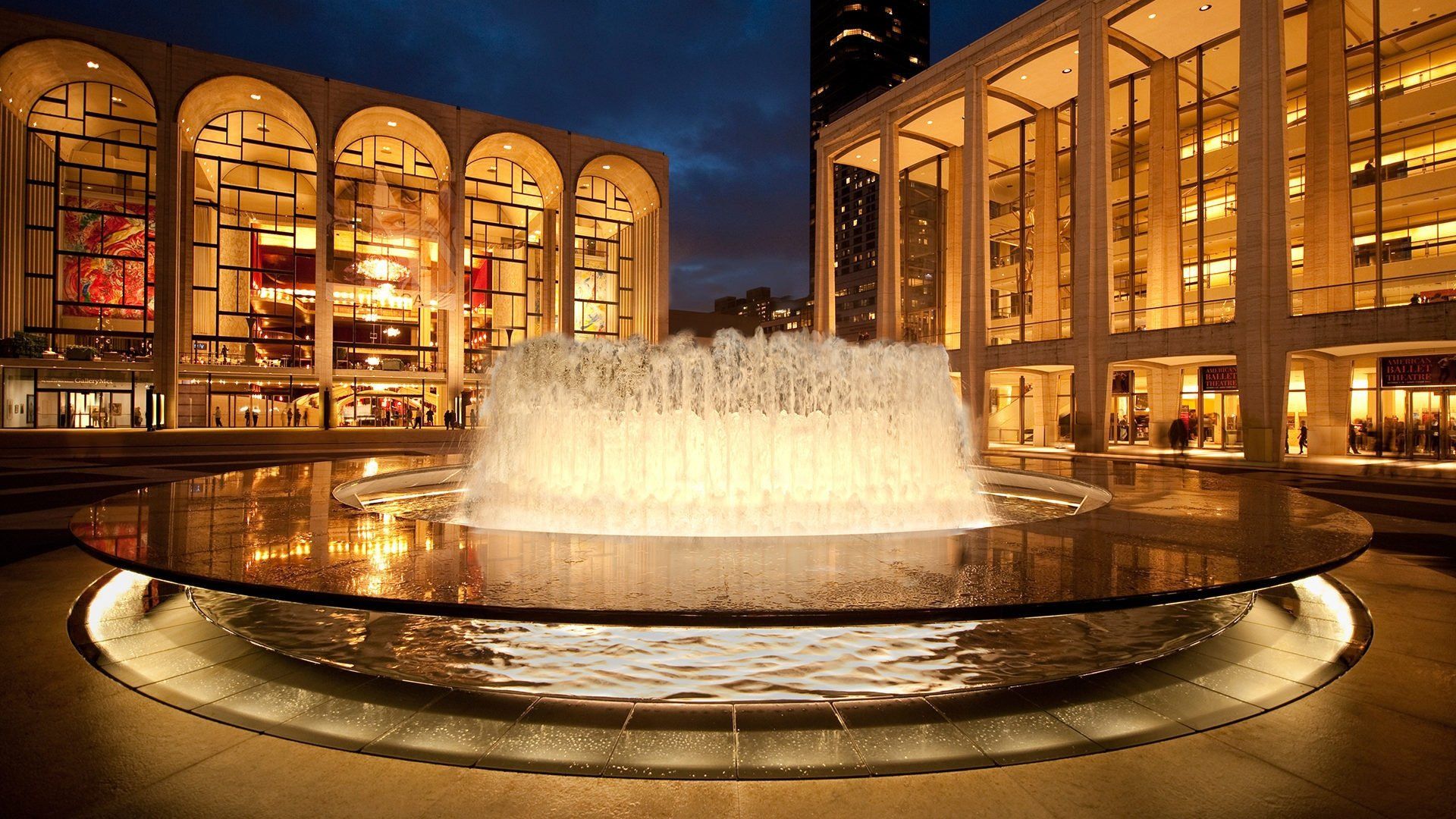 Live from Lincoln Center background