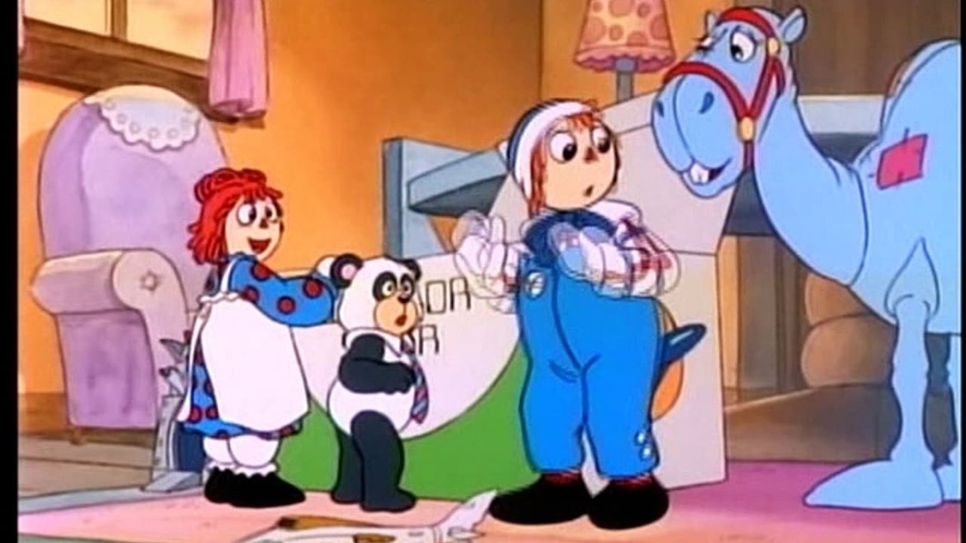 The Adventures of Raggedy Ann & Andy background