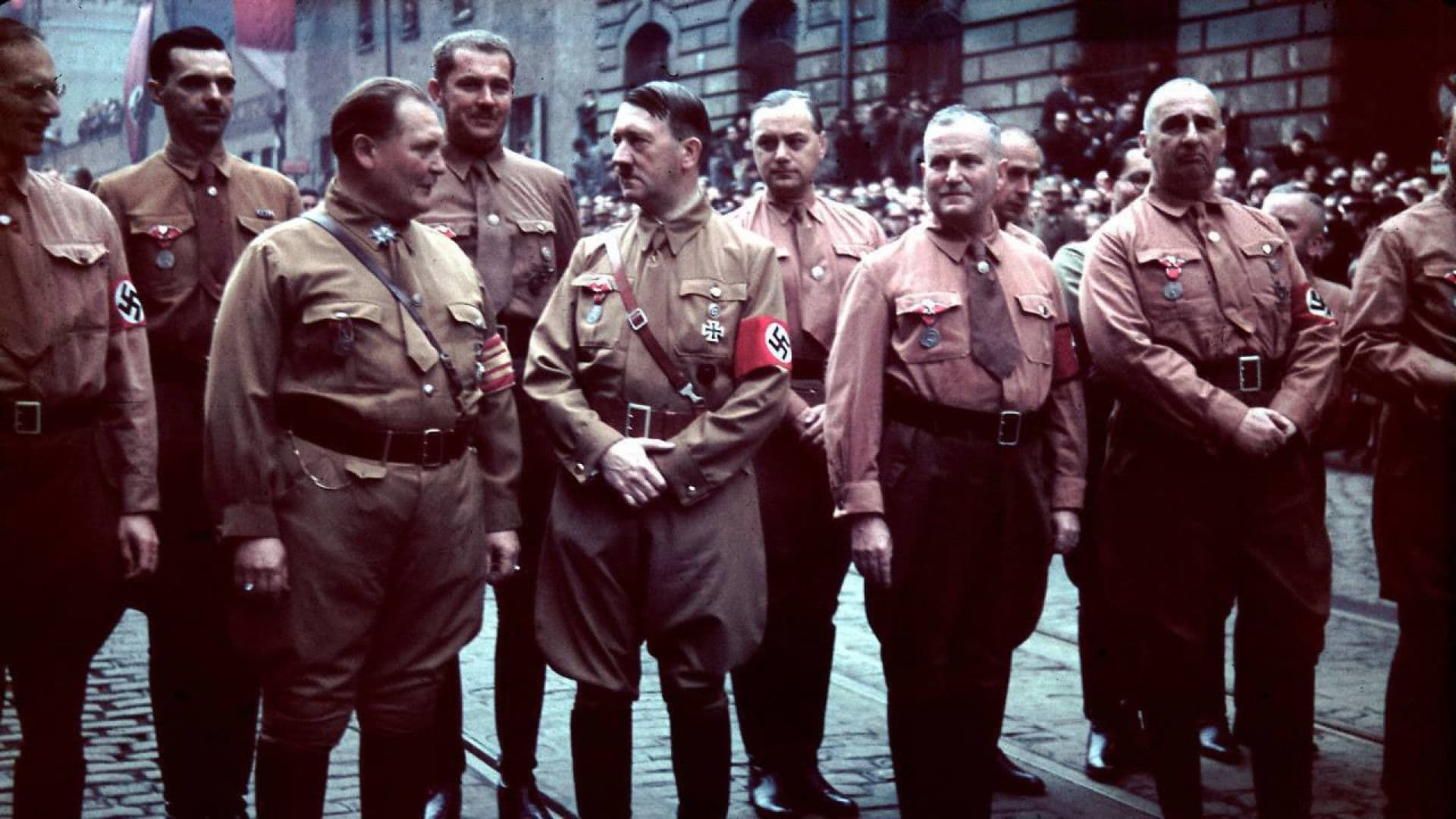 The Nazis: A Warning from History background