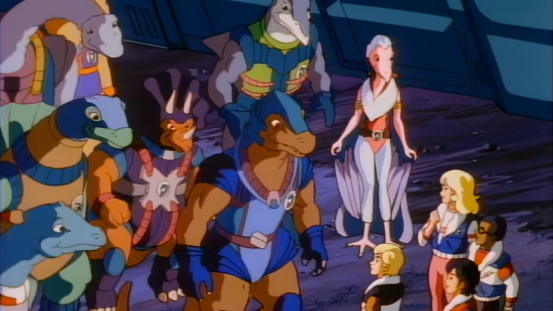 Dinosaucers background