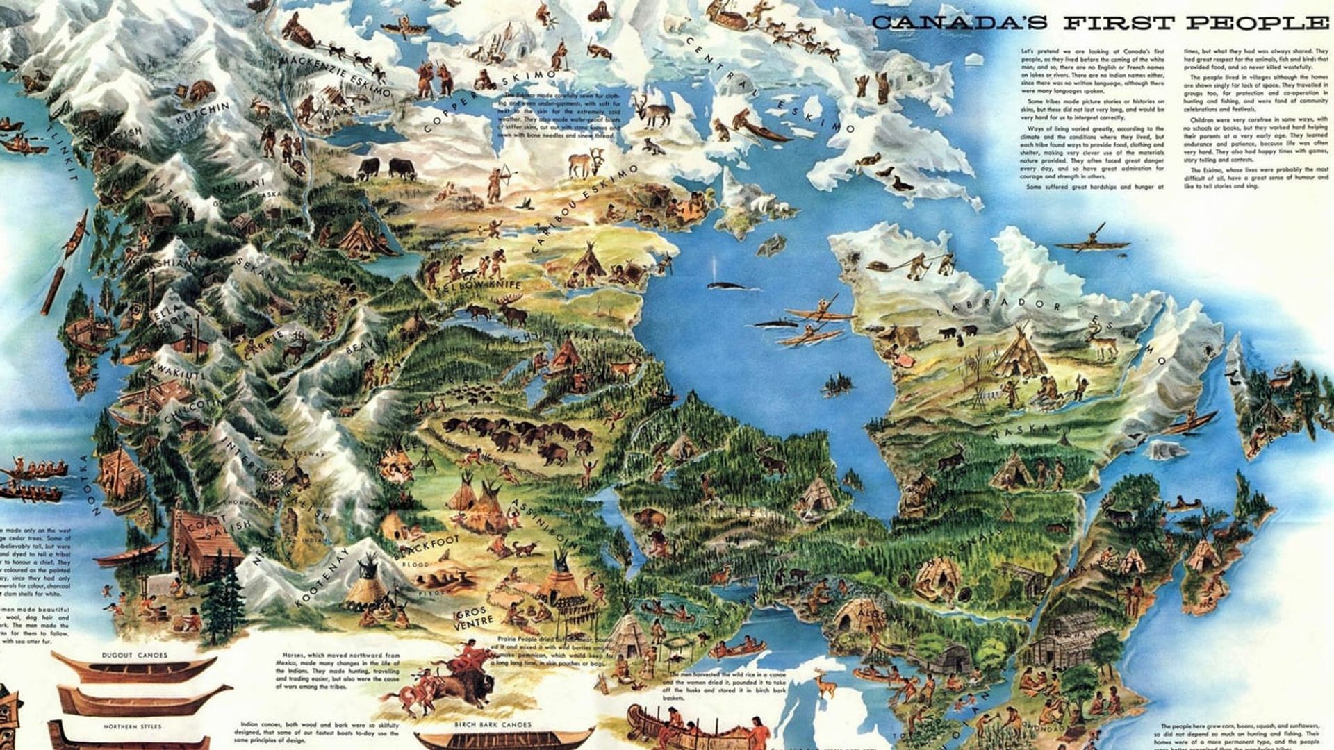 Canada: A People's History background