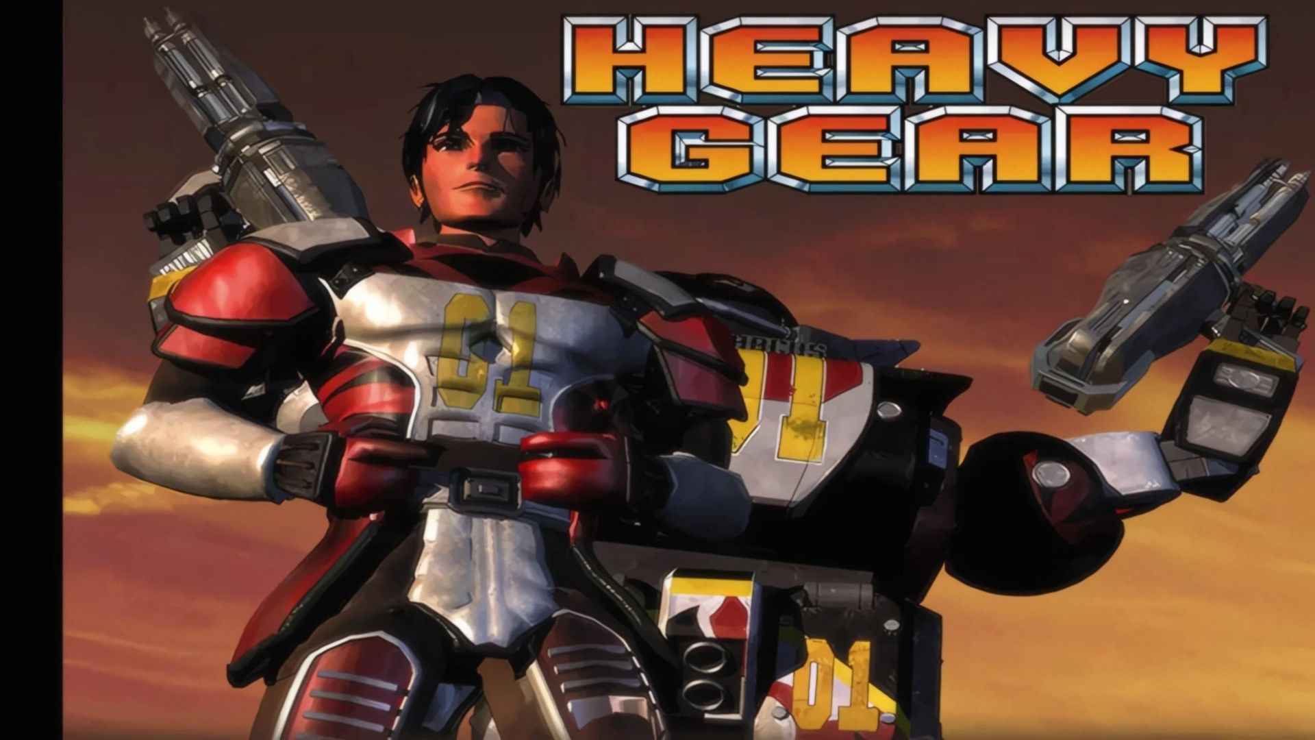 Heavy Gear: The Animated Series background