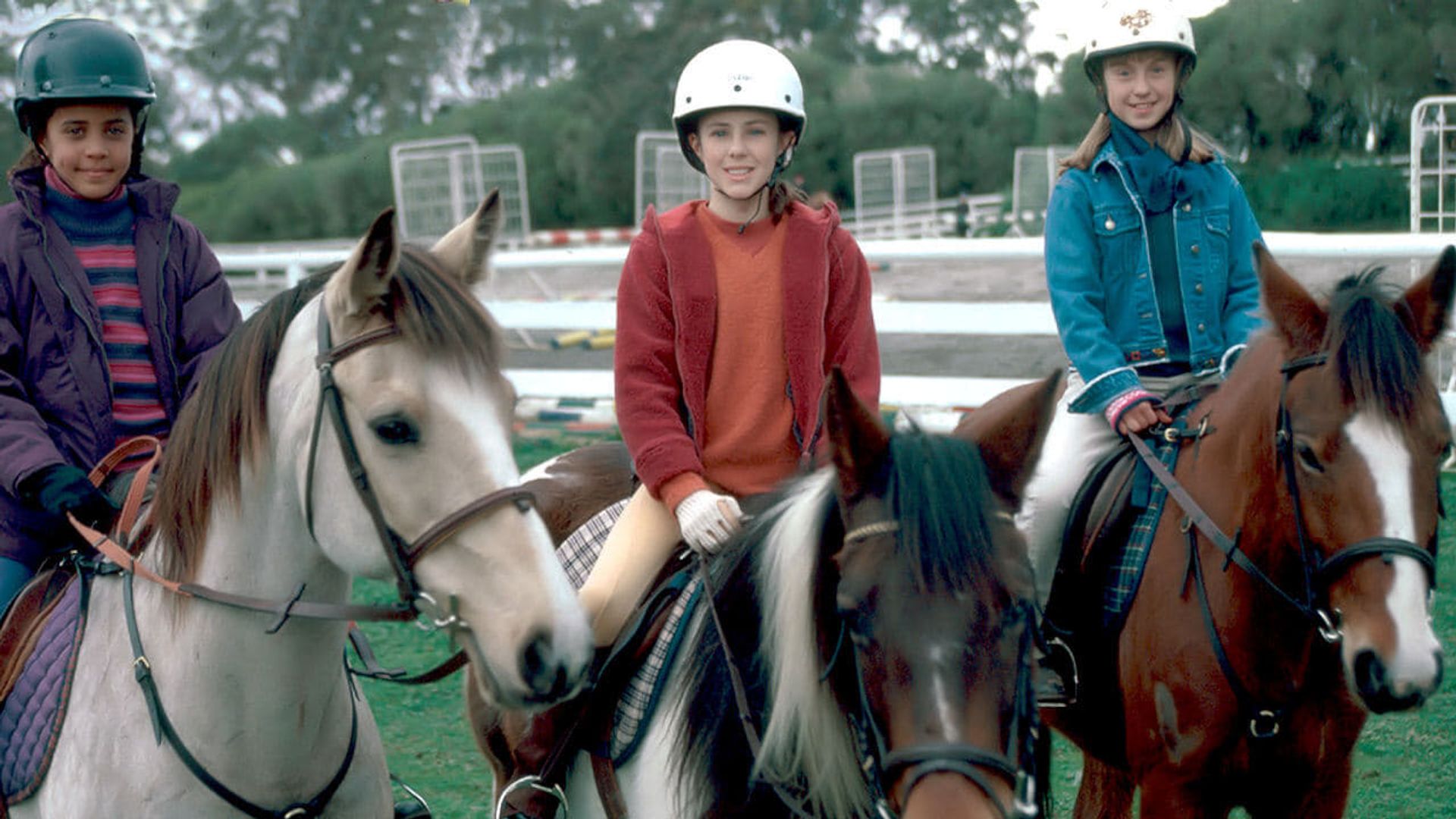The Saddle Club background