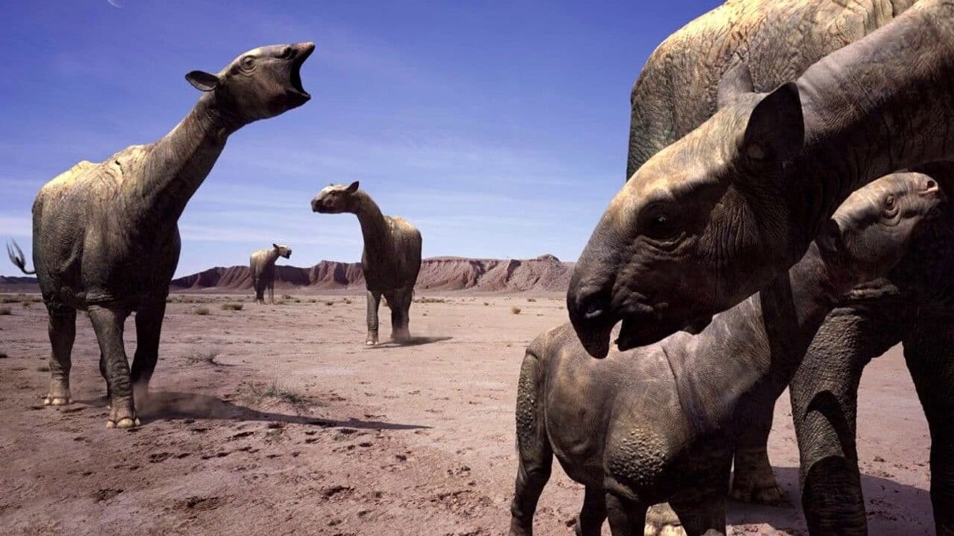 Walking with Prehistoric Beasts background