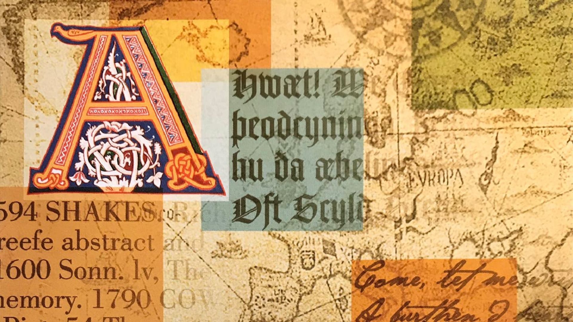 The Adventure of English background