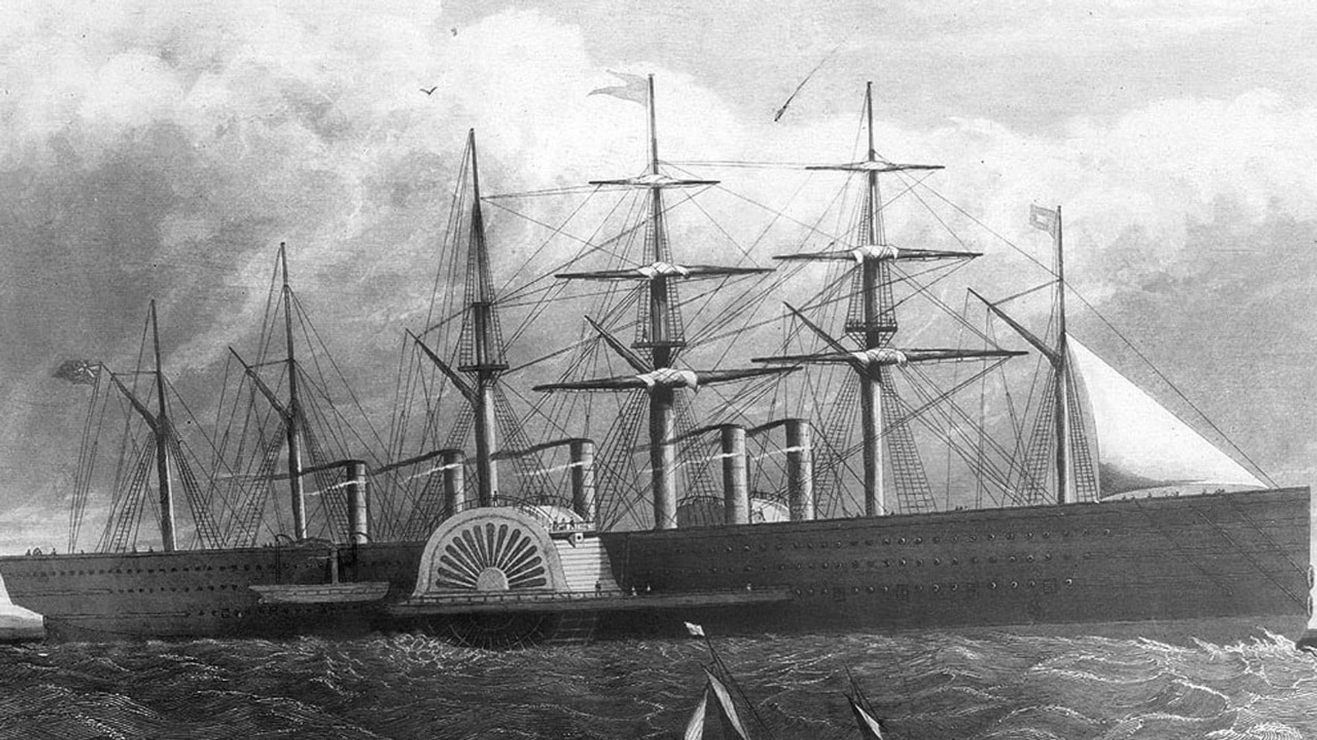 Seven Wonders of the Industrial World background