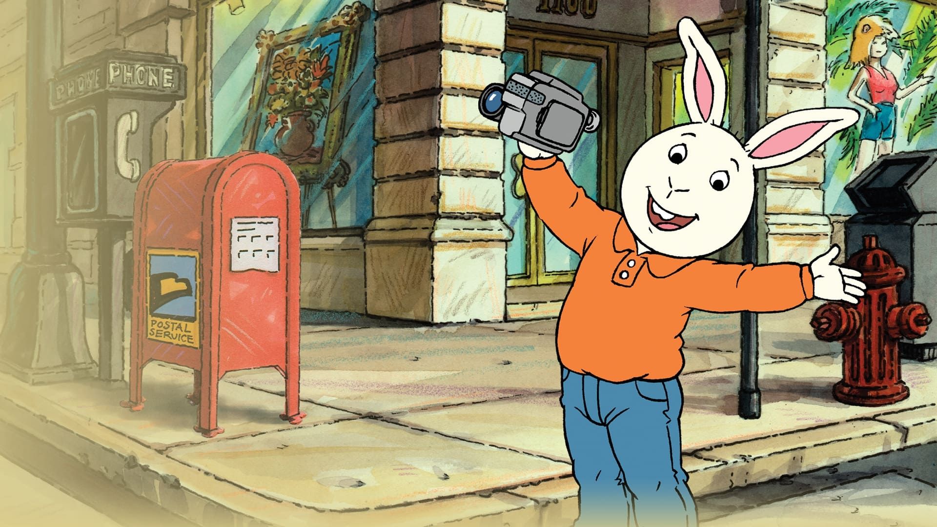Postcards from Buster background