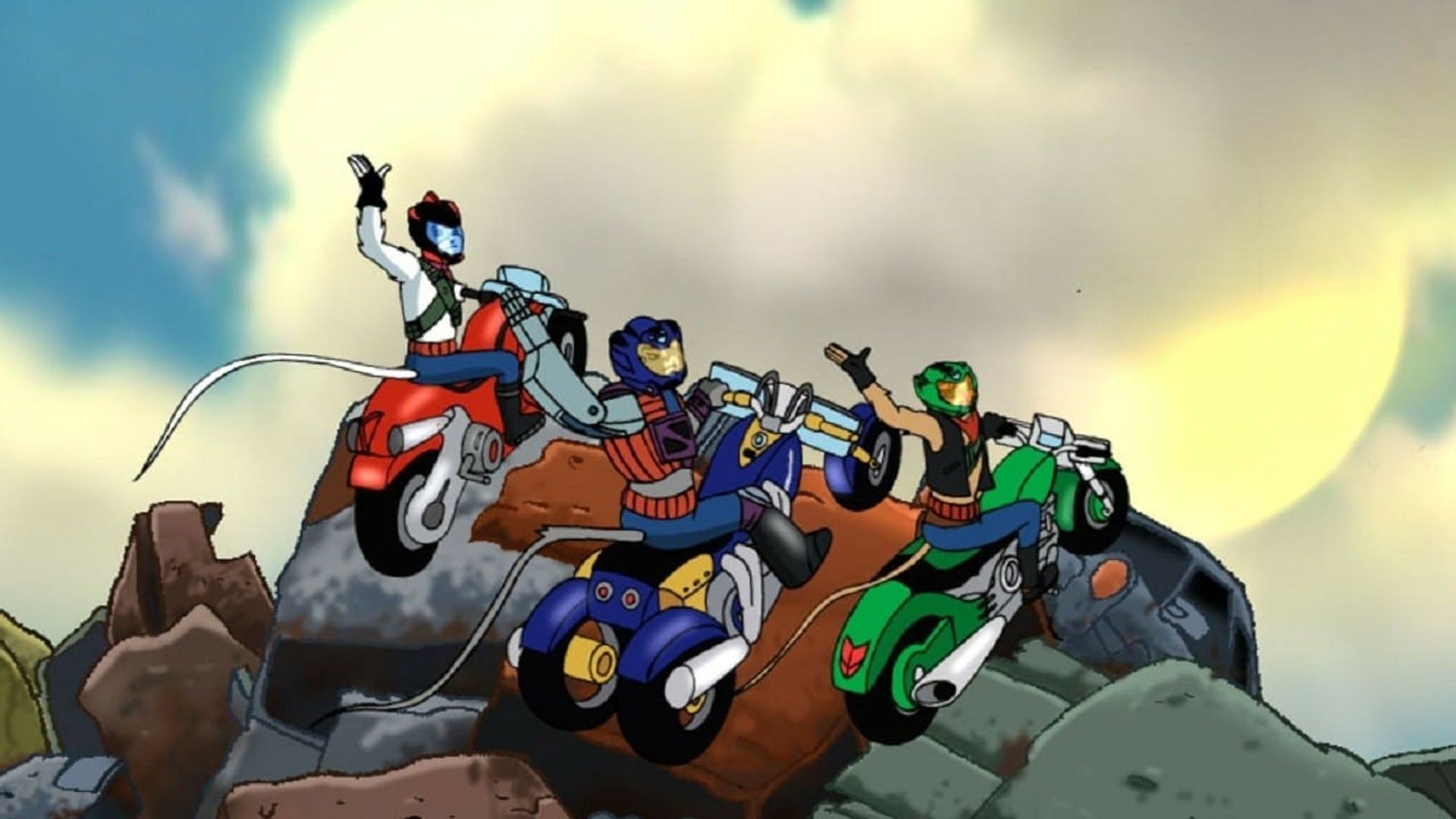 Biker Mice from Mars background