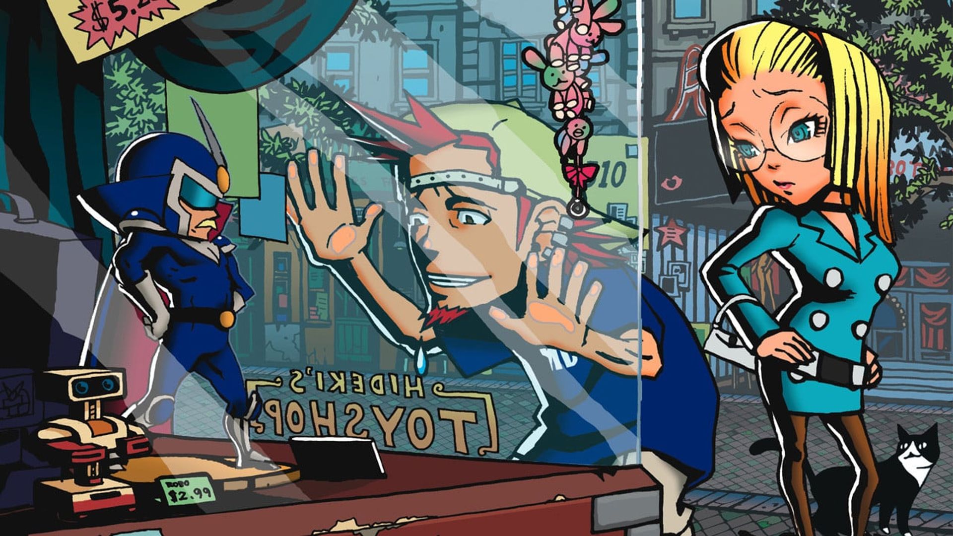Viewtiful Joe background