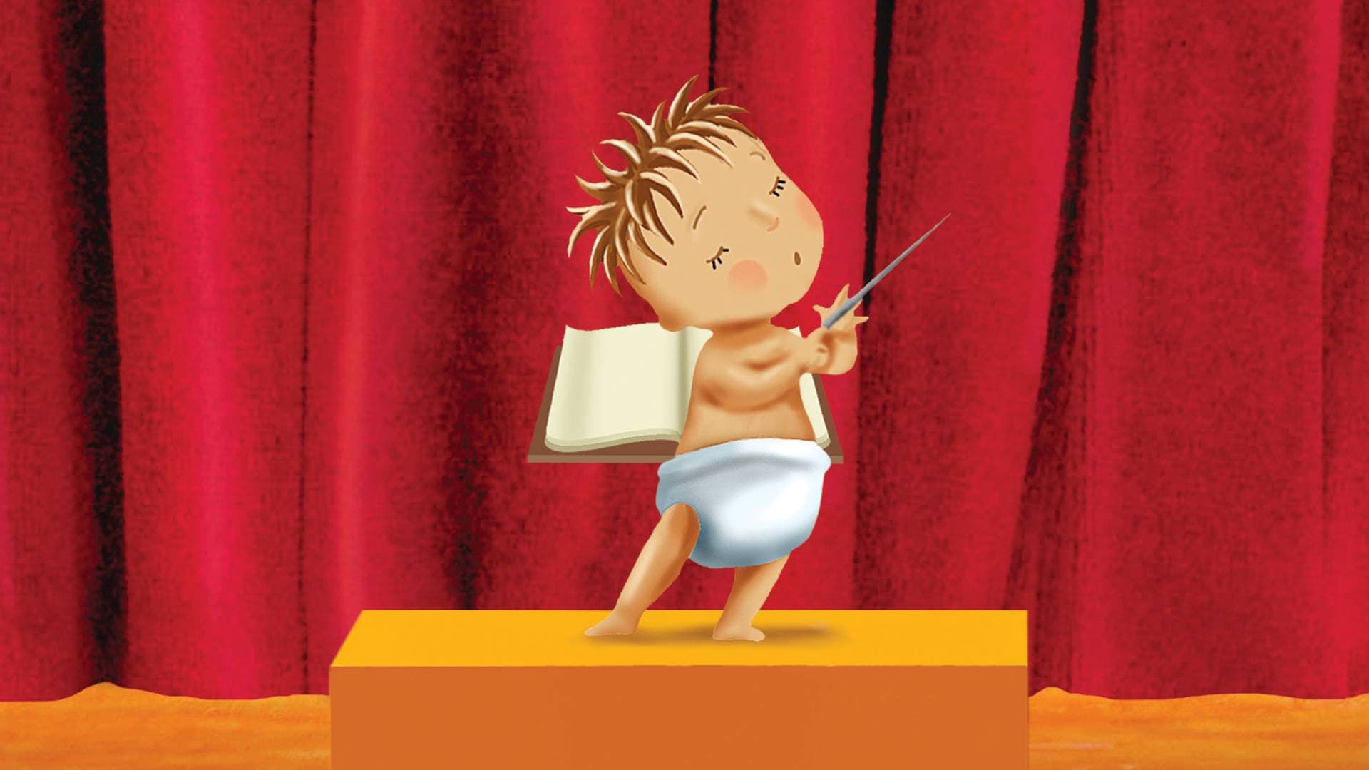 Classical Baby background