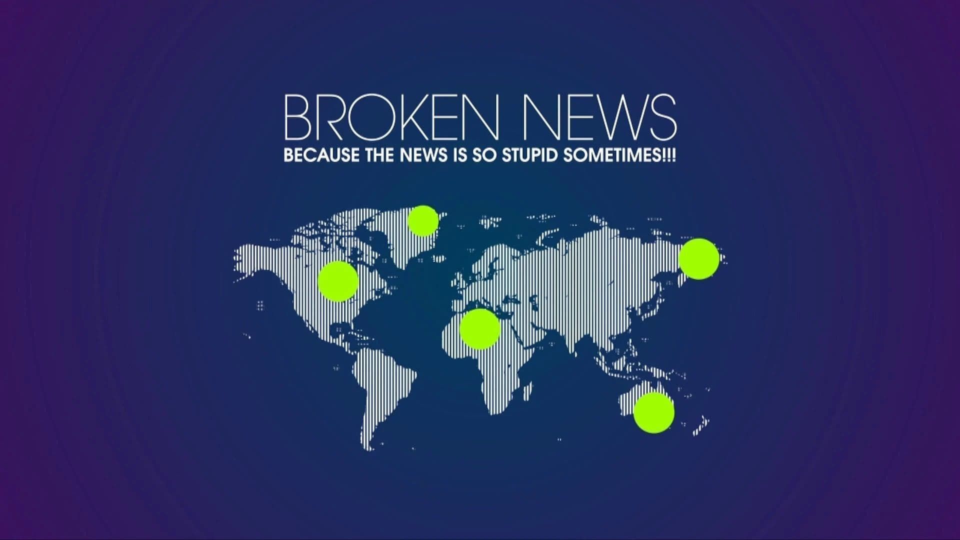 Broken News background
