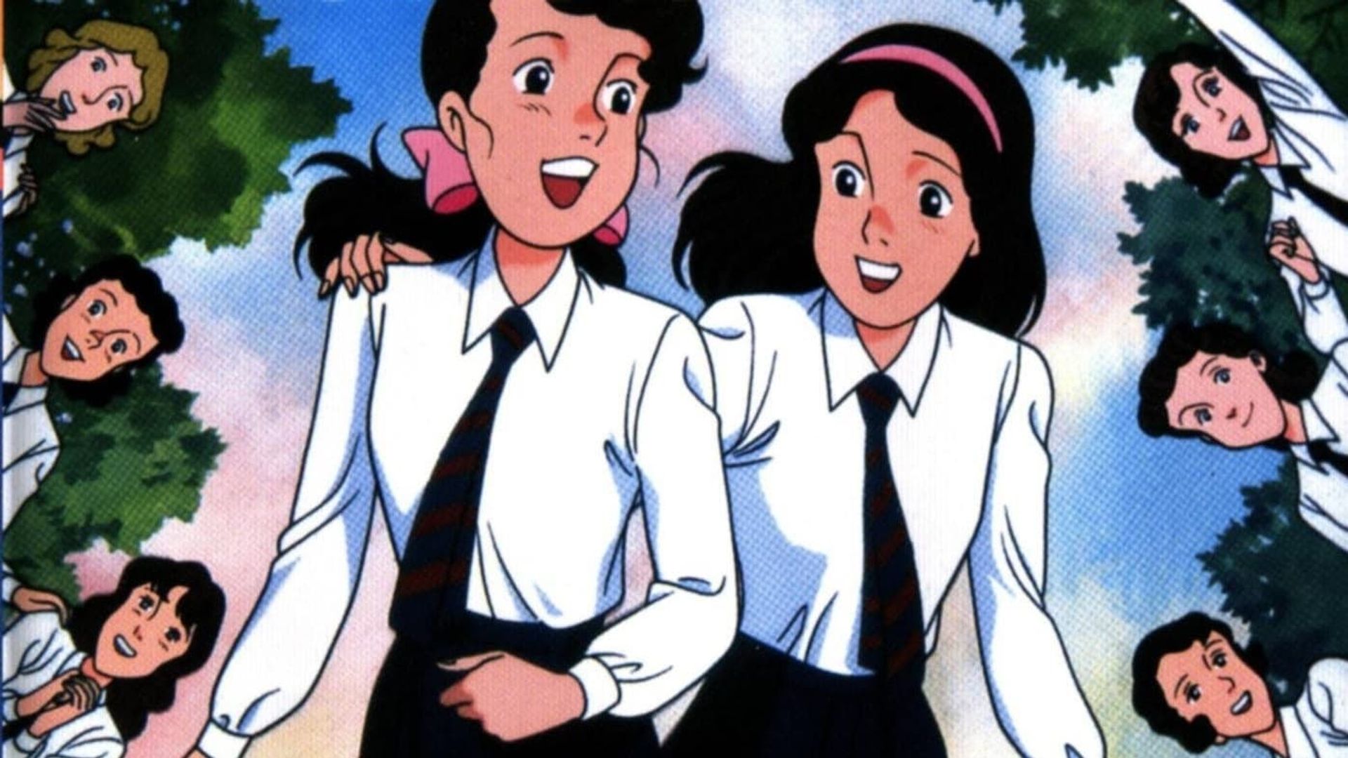 The Twins at St. Clare's background