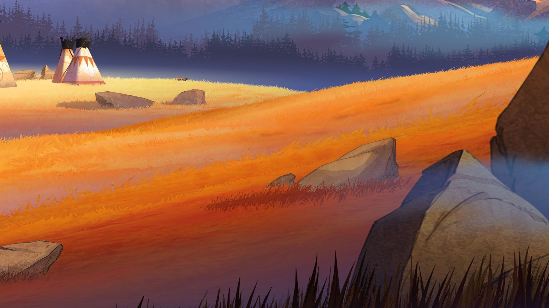 Yakari background