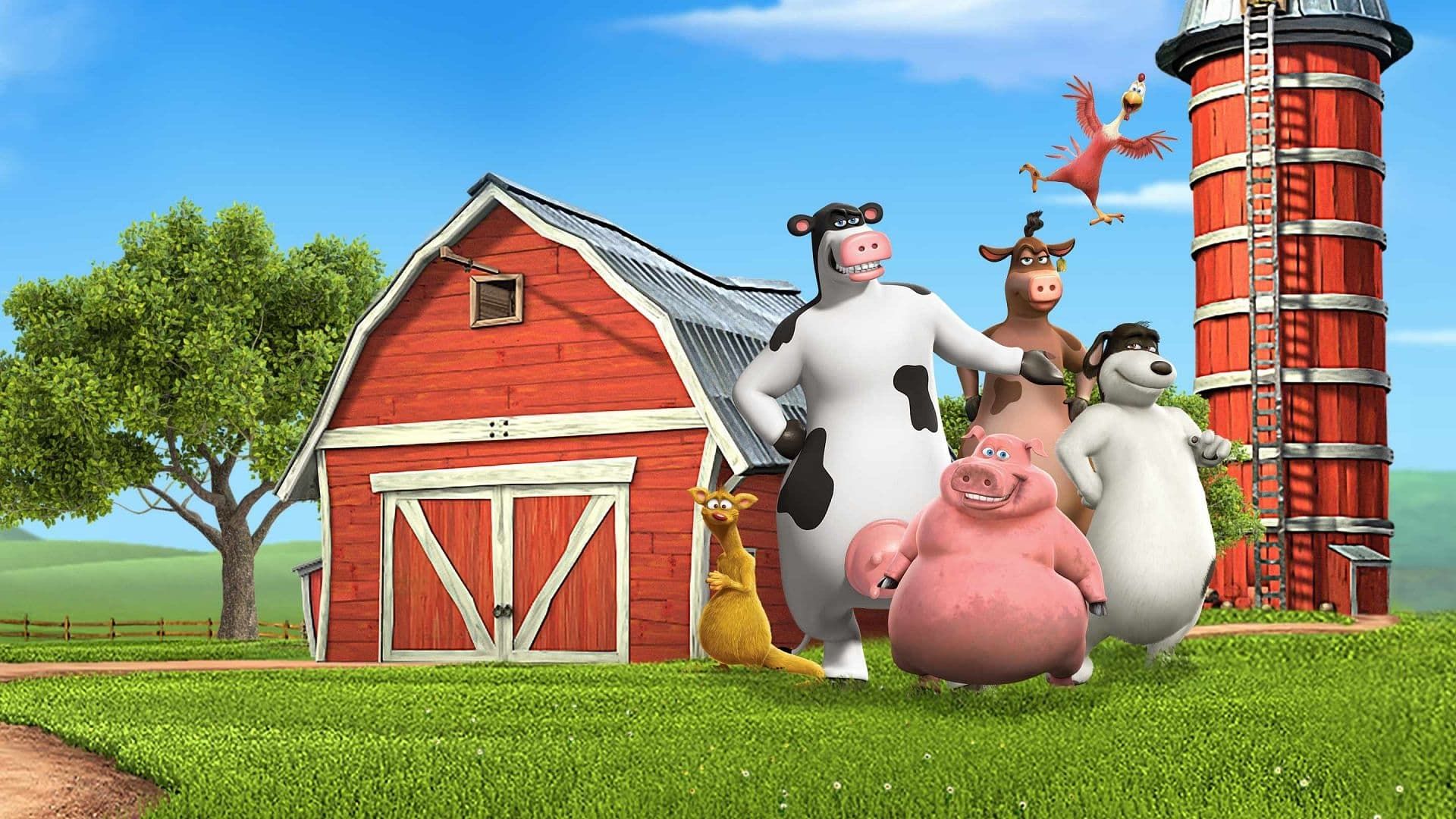 Back at the Barnyard background