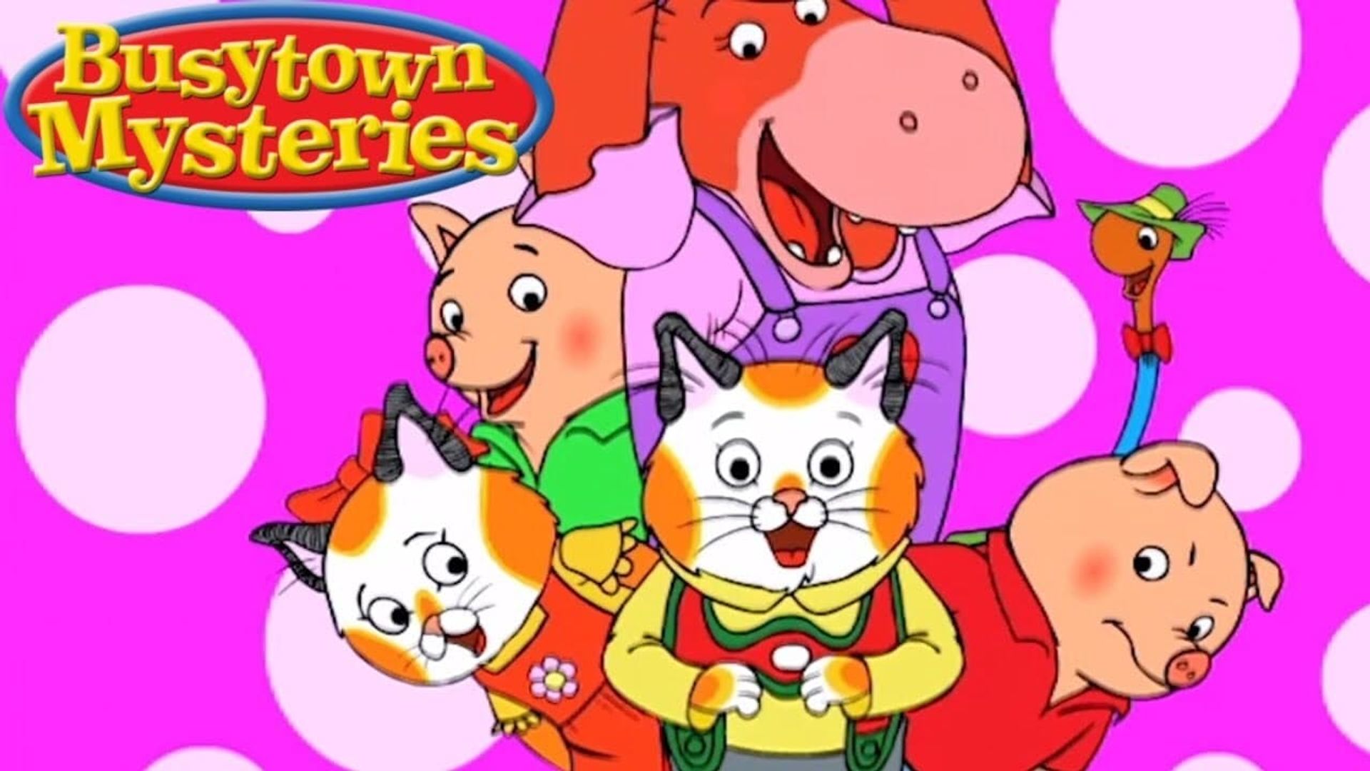 Busy Town Mysteries background