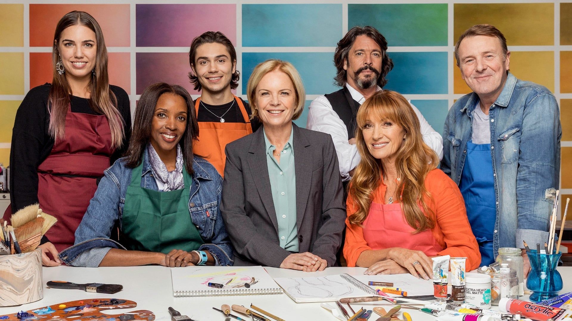 Celebrity Painting Challenge background