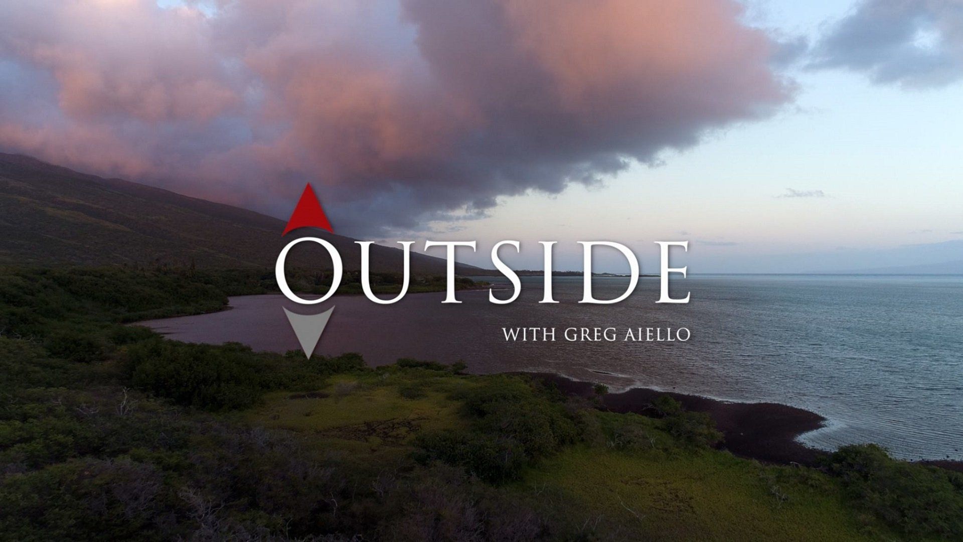 Outside with Greg Aiello background