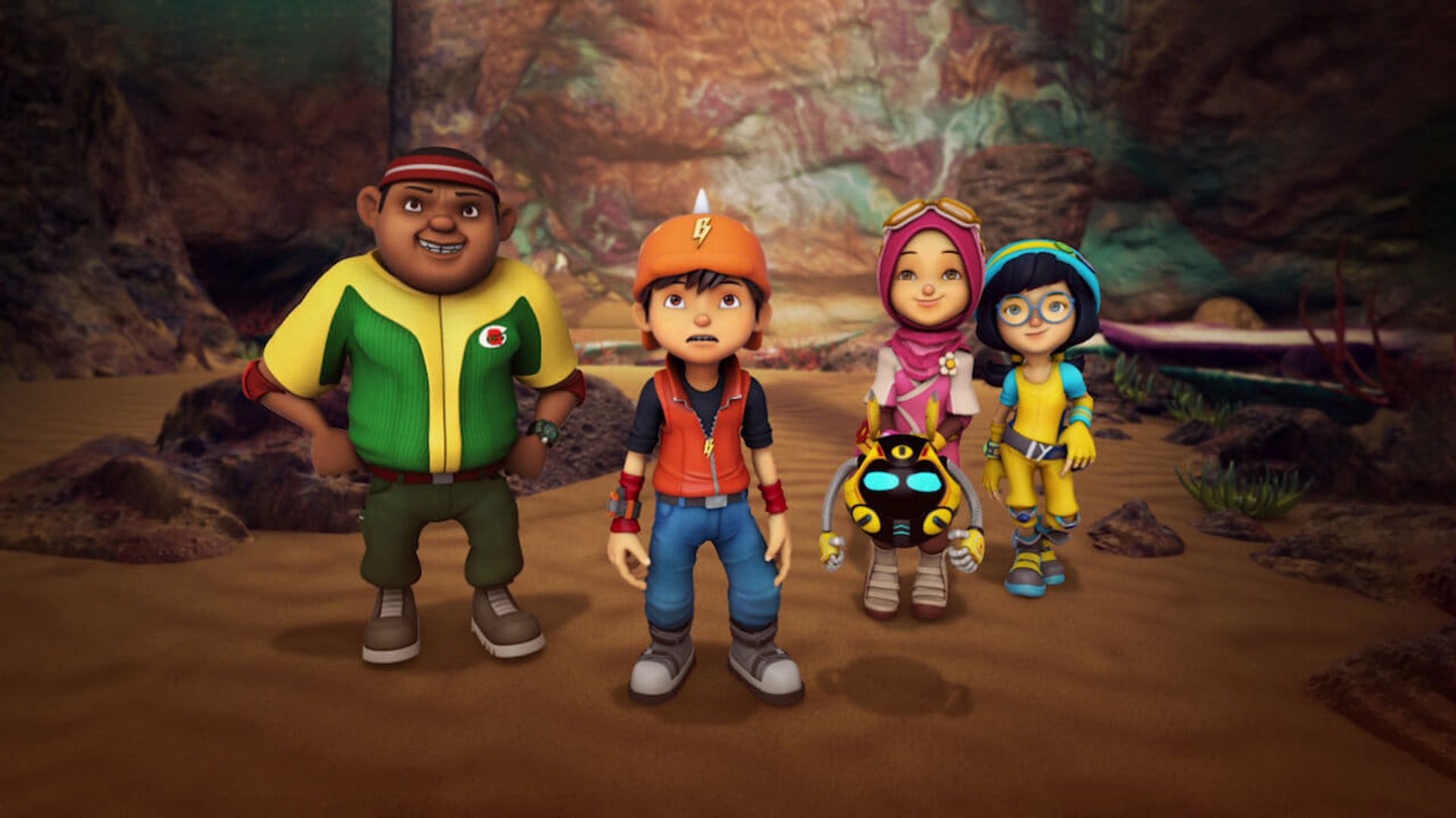 BoBoiBoy Galaxy background