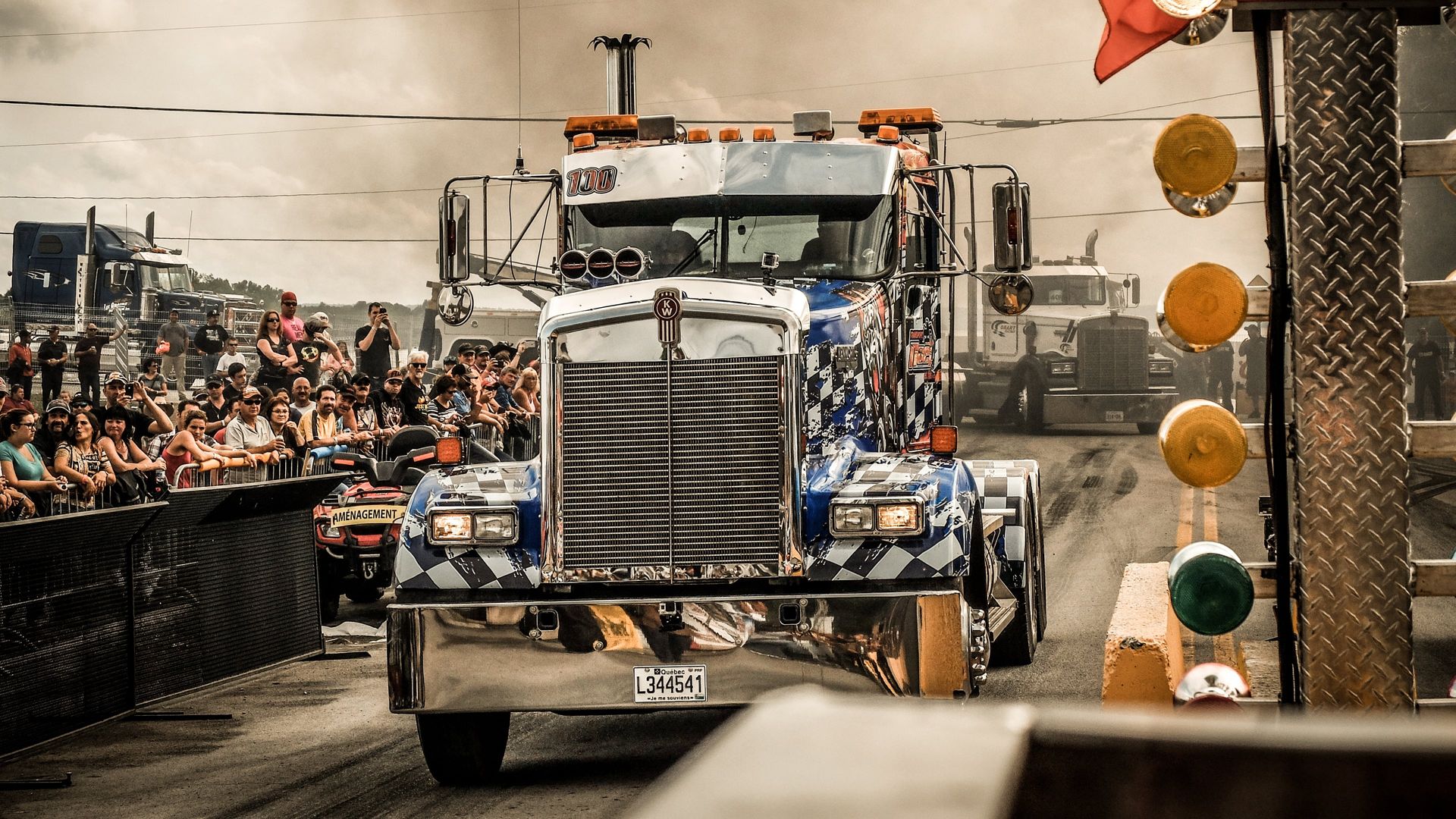 Big Rig Warriors background