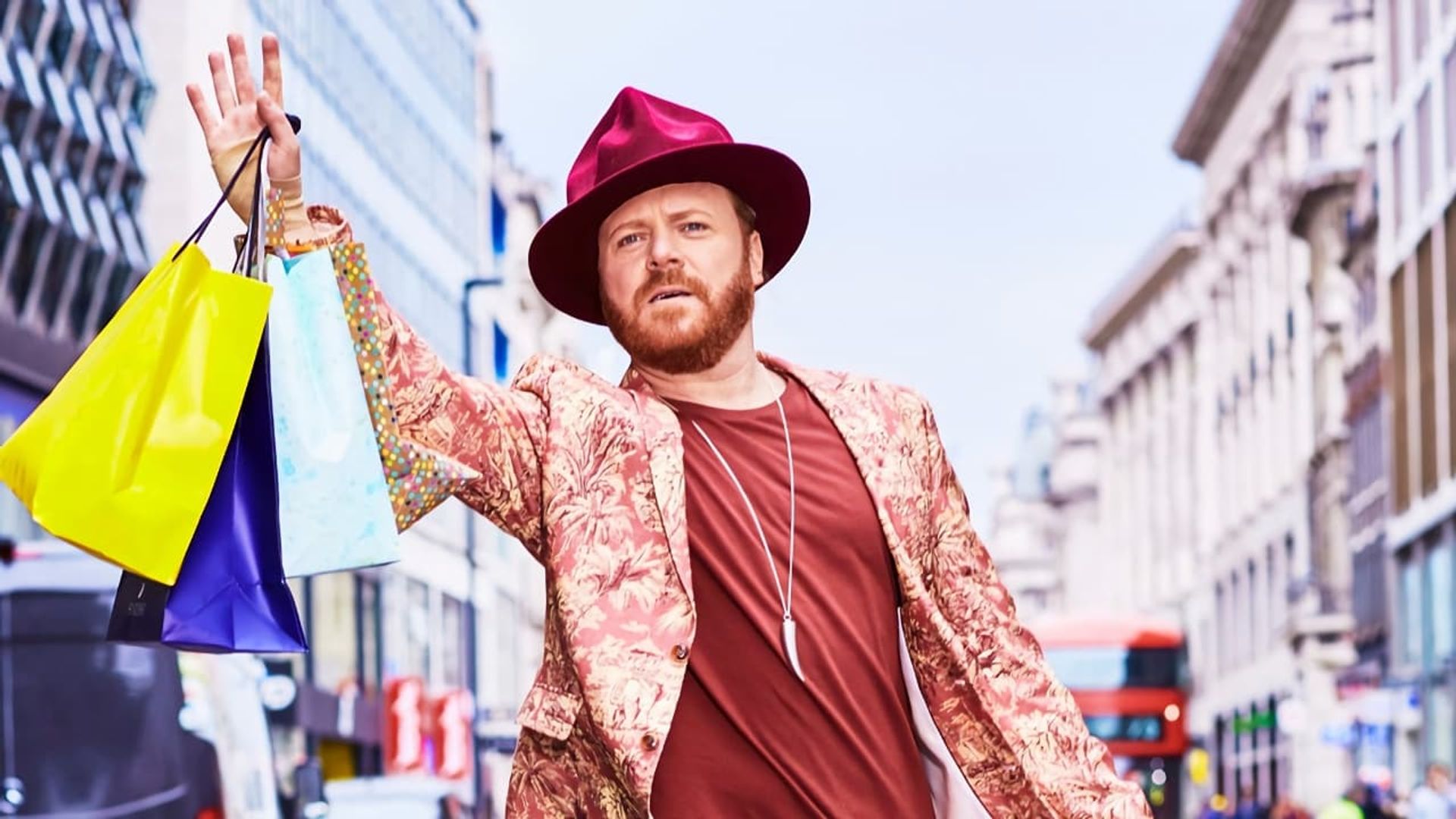 Shopping with Keith Lemon background