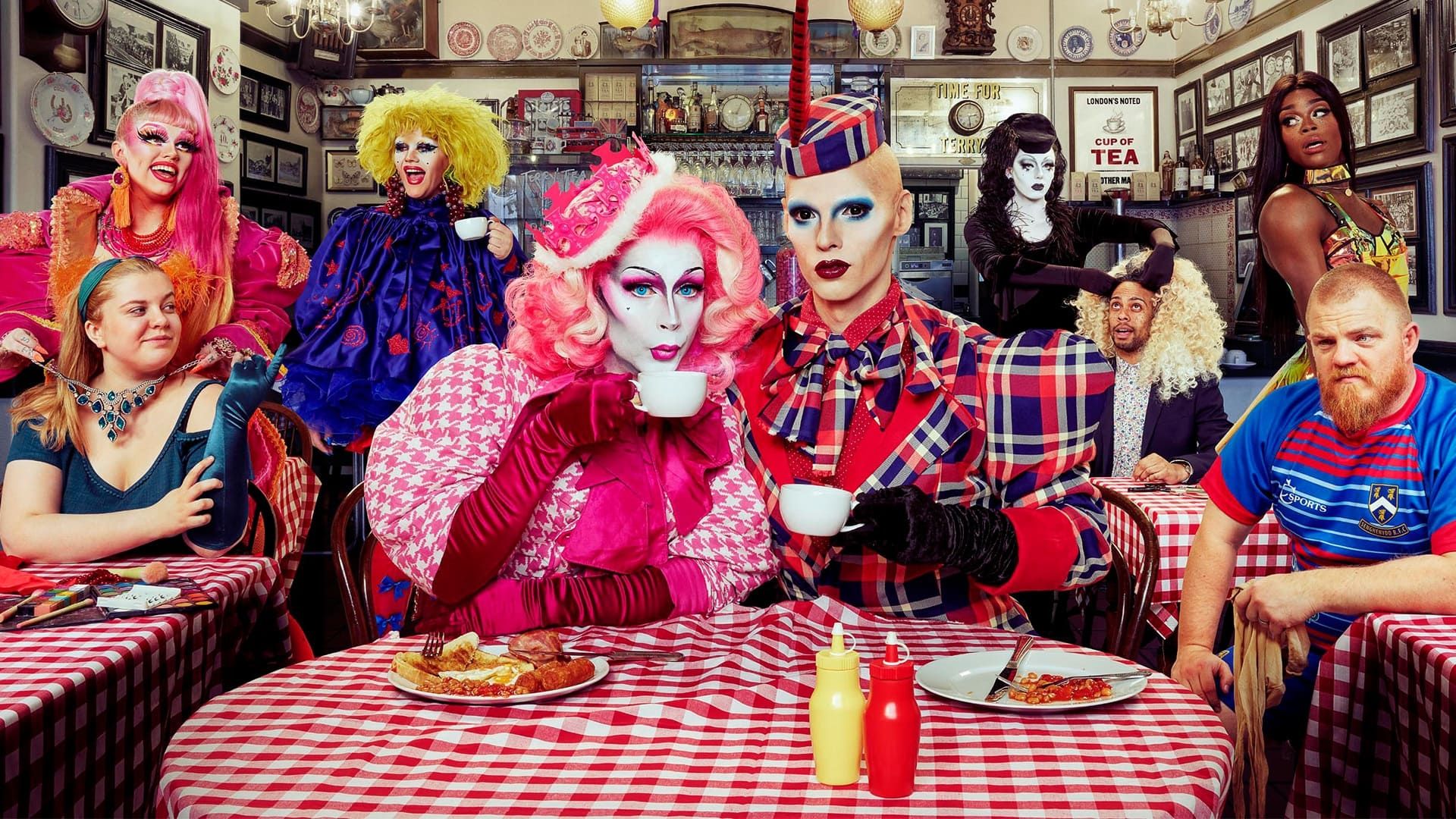 Drag SOS background