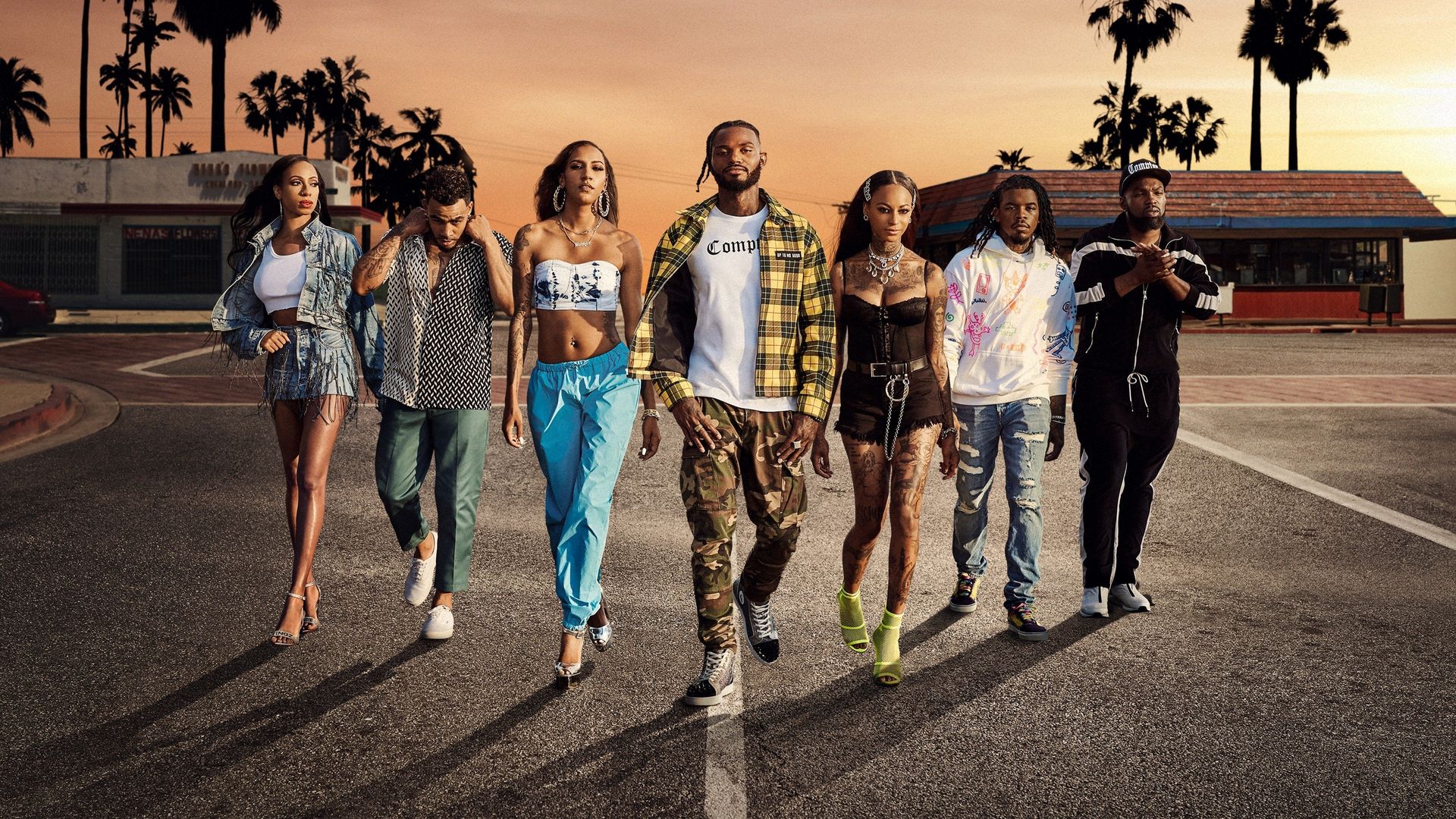 Black Ink Crew: Compton background