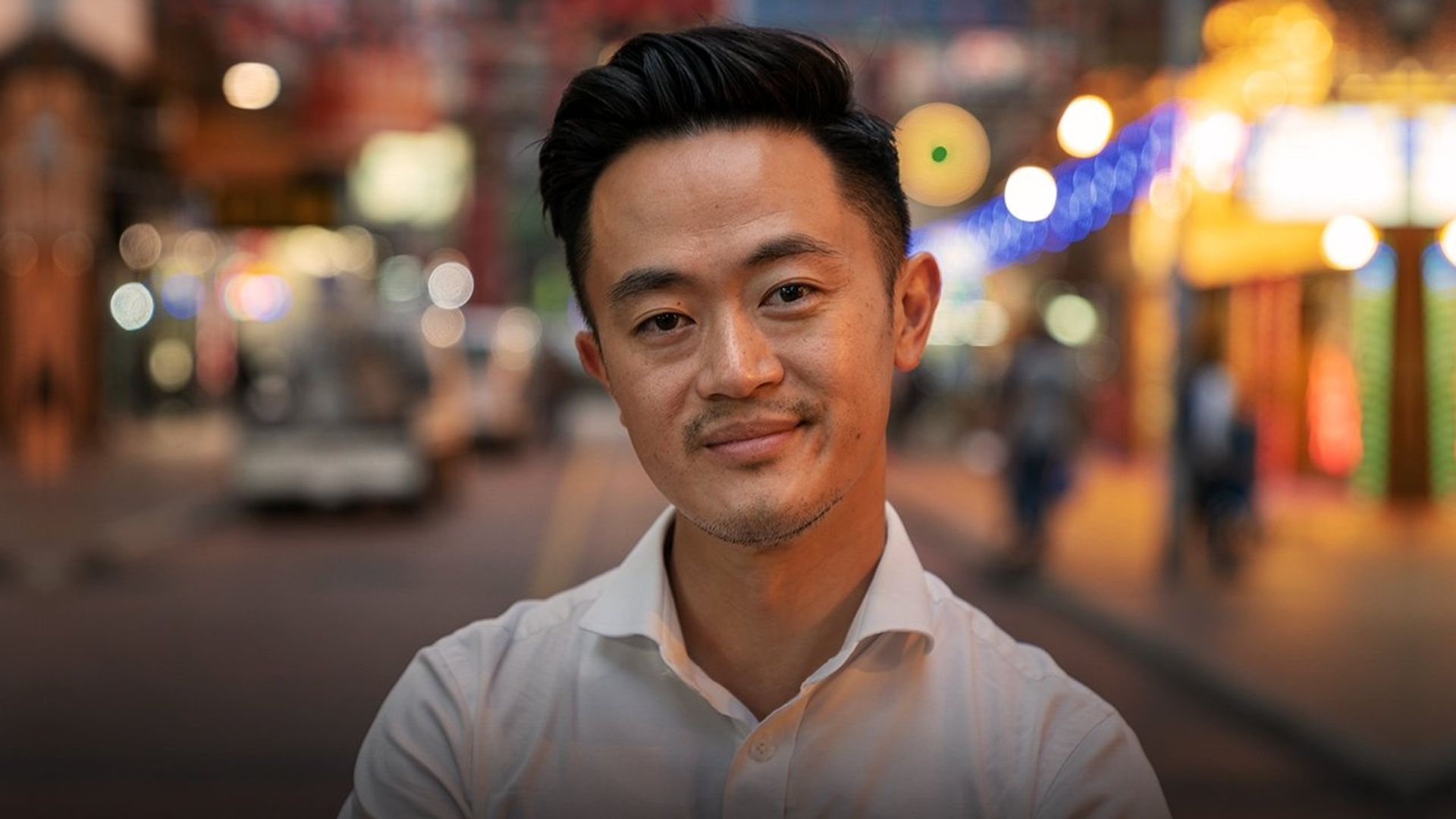 Waltzing the Dragon with Benjamin Law background