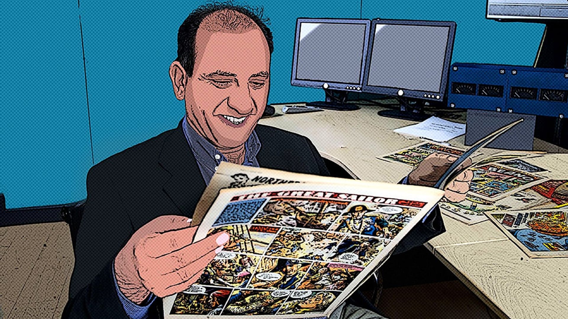 Comics Britannia background