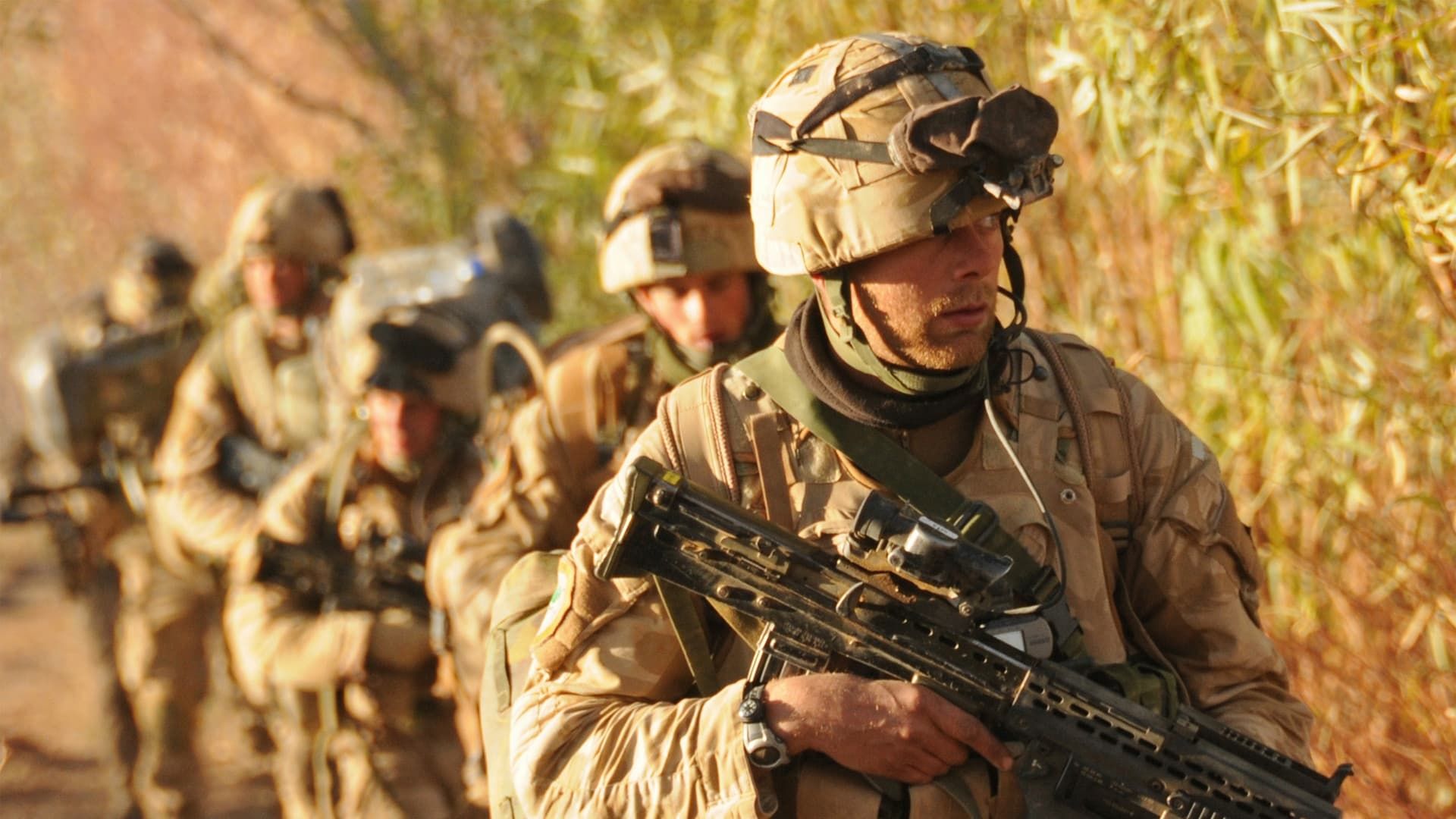 Commando: On the Front Line background