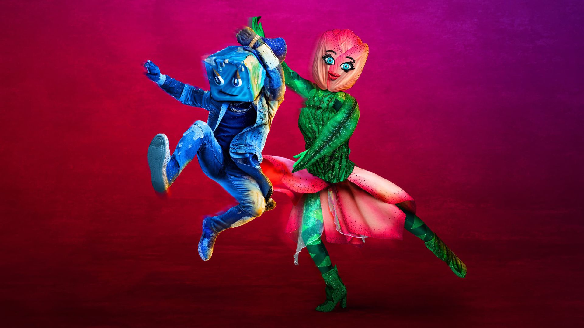 The Masked Dancer background