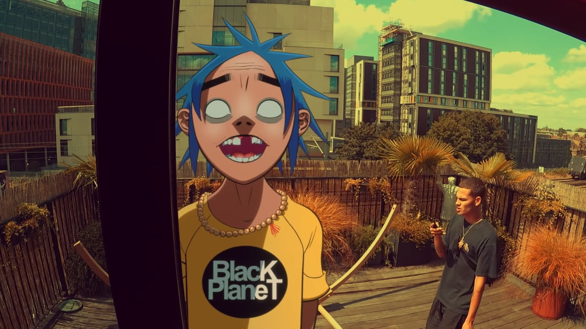 Gorillaz present Song Machine background